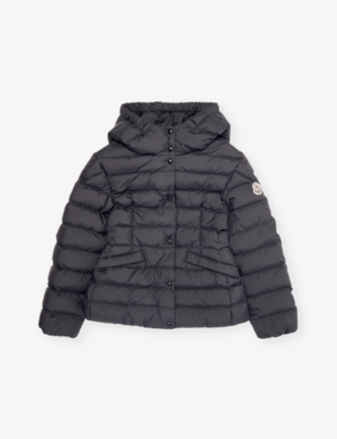 MONCLER: Egisto padded shell-down jacket 4-14 years