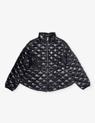 MONCLER: Barive quilted shell-down jacket 4-14 years