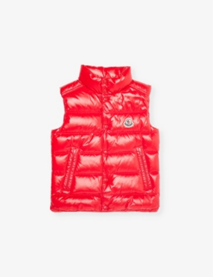 MONCLER: Tib quilted shell-down vest 8-10 years