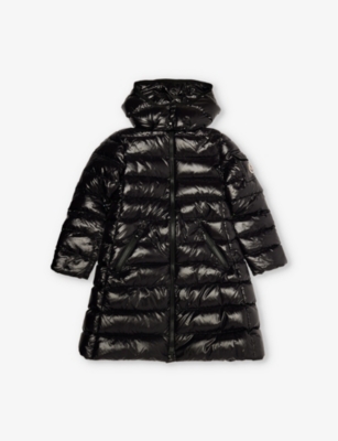 MONCLER Moka hooded hell down jacket 4 14 years Selfridges