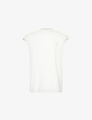 THE ATTICO: Laurie relaxed-fit cotton-jersey T-shirt