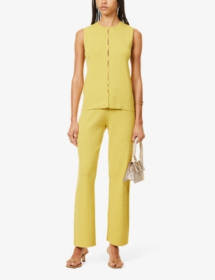 Shop Bec & Bridge Women's Citrus Sorrento Sleeveless Cotton-blend Top