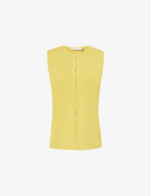 Shop Bec & Bridge Women's Citrus Sorrento Sleeveless Cotton-blend Top