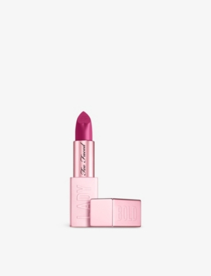 Too Faced Main Character Lady Bold Em-power Pigment Cream Lipstick 3.3g In Main Character