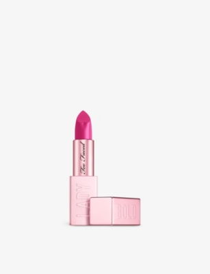 Shop Too Faced Lady Bold Em-power Pigment Cream Lipstick 3.3g In Power Move