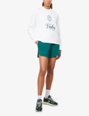 VARLEY: Ollie high-rise stretch-jersey shorts
