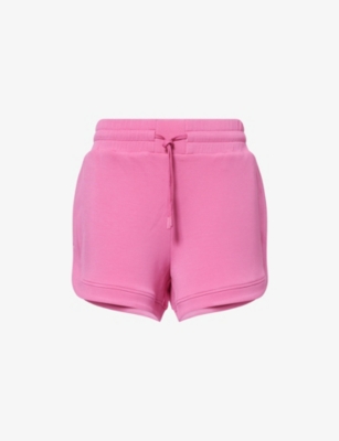 VARLEY: Ollie high-rise stretch-jersey shorts