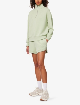 Varley Womens  Ollie High-rise Stretch-jersey Shorts