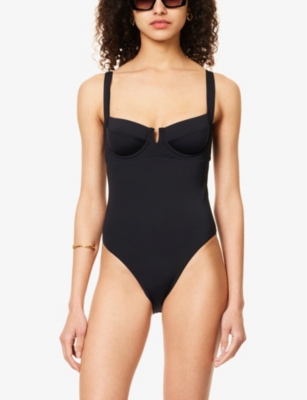 Clovelly Sweetheart-Neck Swimsuit