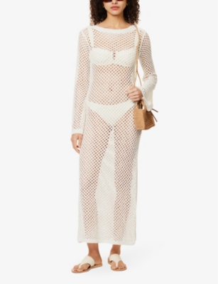 MONDAY SWIMWEAR: Cozumel cotton-blend maxi dress