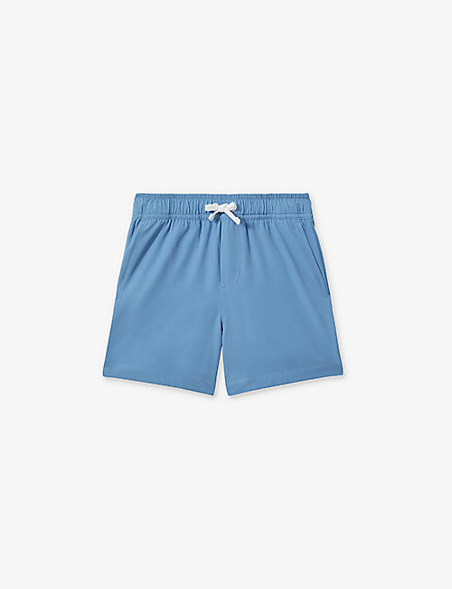 REISS: Elasticated-waist stretch-woven shorts 3-14 years