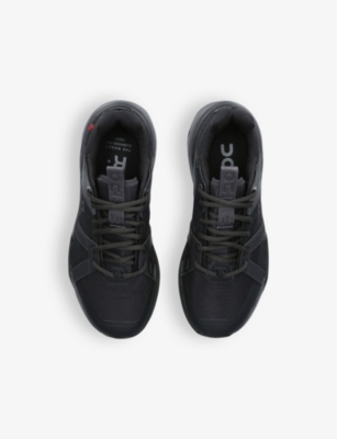 On Running Kids Cloud Sky Trainers In Black