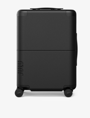July Black Carry On Pro V2 Polycarbonate Cabin Suitcase 54.6cm