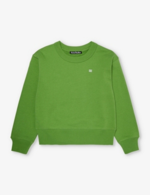 ACNE STUDIOS: Brand-patch cotton-jersey sweatshirt 3-10 years