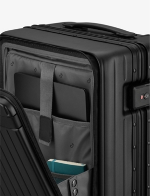 CARL FRIEDRIK BLACK / BLACK THE CARRY-ON X POLYCARBONATE SUITCASE 55CM 