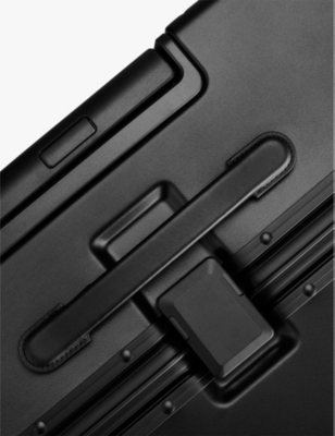 Carl Friedrik The Large Check-in Suitcase 78cm In Black / Black
