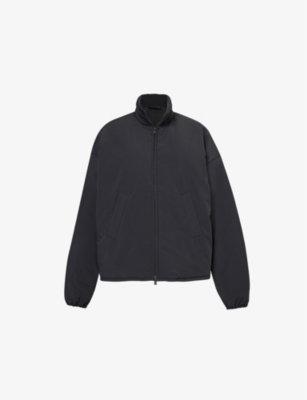 FEAR OF GOD ESSENTIALS: Funnel-neck shell bomber jacket