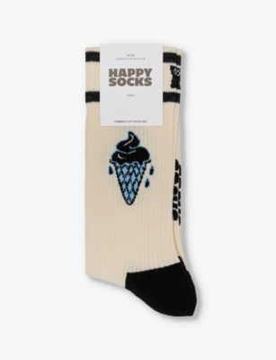 HAPPY SOCKS: Ice Cold stretch-cotton-blend socks