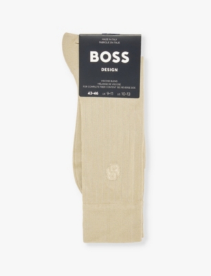 BOSS: Boss stretch-woven knitted socks
