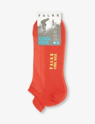 Falke Mens Lobster Cool Kick Cushioned-sole Stretch-knit Sock