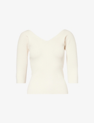 WEEKEND MAX MARA: V-neck knitted top