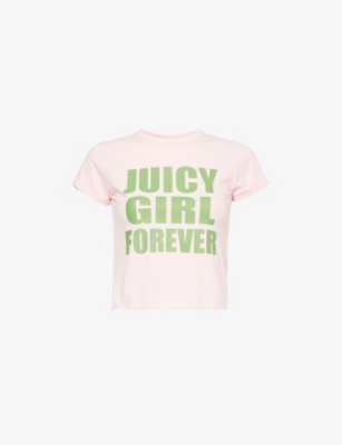 JUICY COUTURE: Juicy Forever stretch-cotton jersey T-shirt
