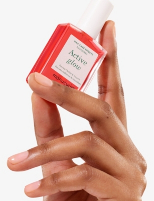 MANUCURIST RASPBERRY ACTIVE GLOW NAIL POLISH 15ML 