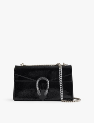 GUCCI Dionysus chain strap leather shoulder bag Selfridges