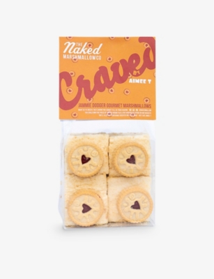 THE NAKED MARSHMALLOW: Craved Jammie Dodger gourmet marshmallows 190g