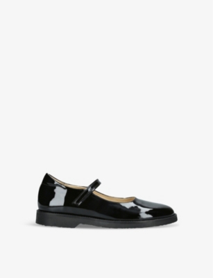 PAPOUELLI: Emilia mary-jane patent-leather shoes