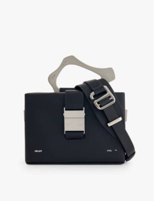 Heliot Emil Black Solely Leather Cross-body Bag