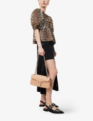 Shop Coach Women's Buff Tabby Leather Shoulder Bag