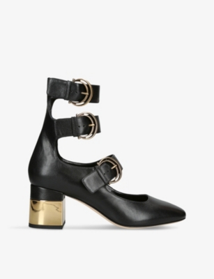 Chloé Alize Pumps In Black Leather In Black
