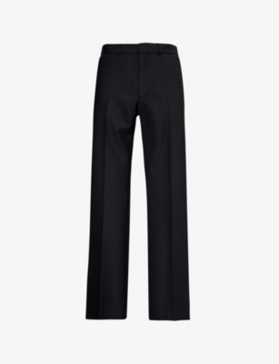 CASABLANCA: Slim-leg wool-blend trousers
