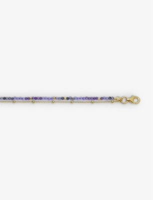 Shop Astley Clarke Womens Yellow Gold Vermeil Biography 18ct Yellow-gold Bracelet
