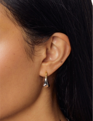 Astley Clarke Womens Yellow Gold Vermeil Aurora U-hoop Chunky 18ct Yellow Gold-plated Vermeil Sterli In Yellow Gold Vermeil