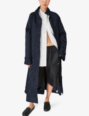 Shop Lovechild Women's Total Eclipse Kimora Oversized Woven Coat