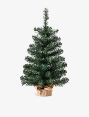 SELFRIDGES EDIT: Bosk unlit mini faux-pine Christmas tree 2ft