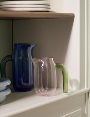 Hay Extra Large Blue Jug In Blue