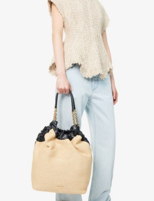 DEMELLIER: Miami leather shoulder bag