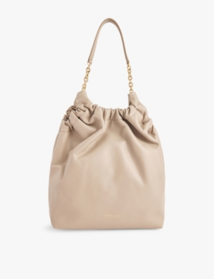 DEMELLIER: Miami leather shoulder bag