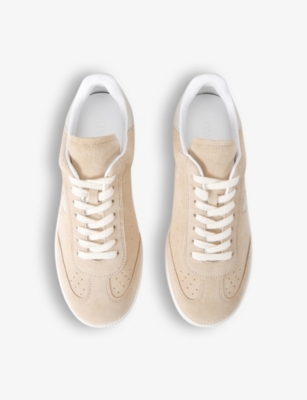 ISABEL MARANT: Bryce branded suede trainers