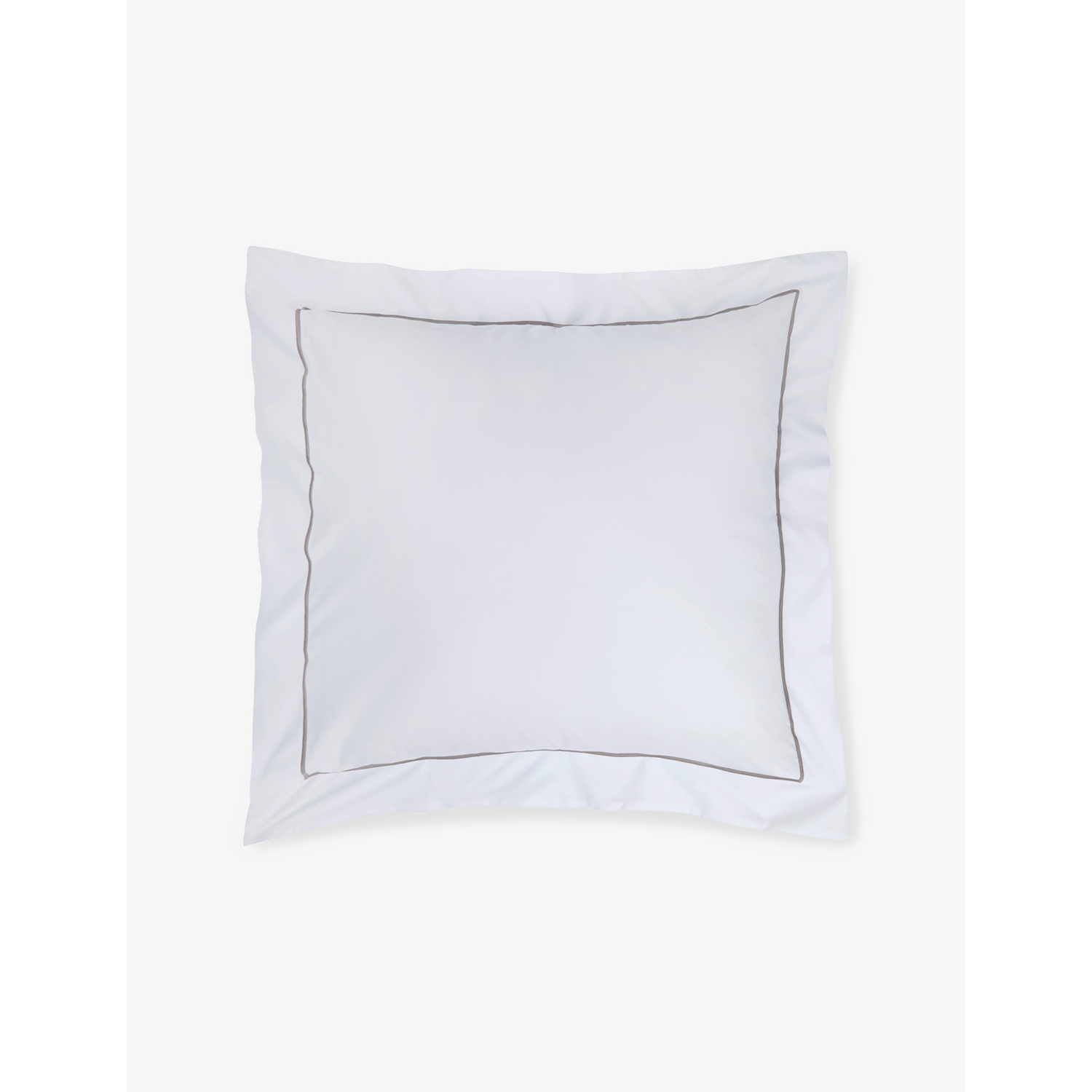 The Little White Company Savoy Oxford Single Standard Cotton Pillowcase