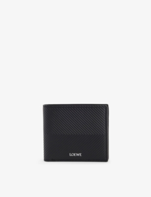 LOEWE: Billfold embossed leather wallet