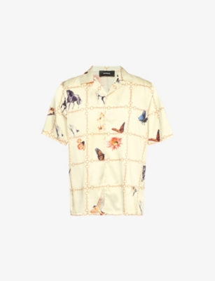 NAHMIAS: Wildlife stretch-silk shirt