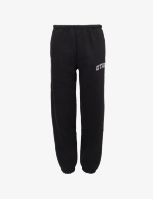 THE COUTURE CLUB: Relaxed-fit cotton-blend jogging bottoms