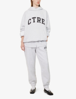 THE COUTURE CLUB: Relaxed-fit cotton-blend jogging bottoms