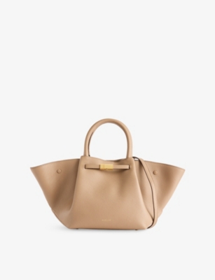 Demellier Womens  Midi New York Leather Tote Bag