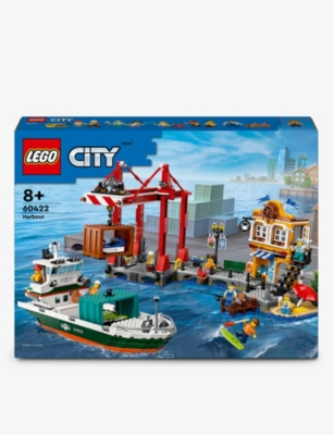 LEGO - LEGO® City 60422 Seaside Cargo Ship playset | Selfridges.com