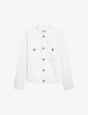 ZADIG&VOLTAIRE: Kaely raw-edge relaxed-fit denim jacket